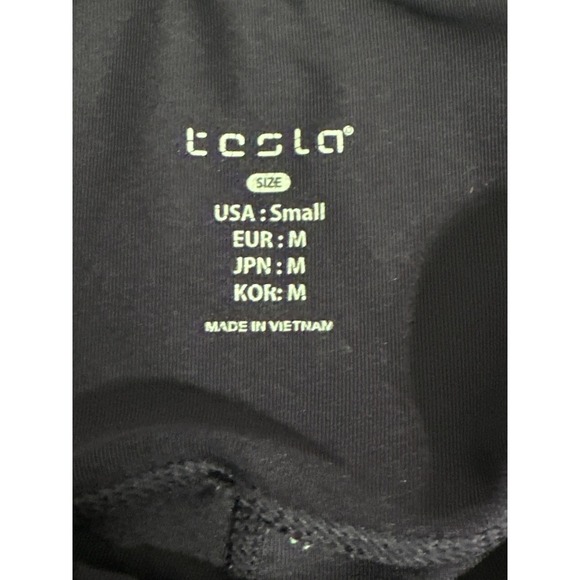 Tesla Purple Capri Leggings High Waist Athletic Workout Yoga Pants Small - Picture 4 of 5